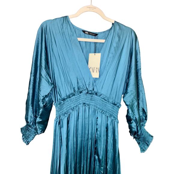 NWT Zara satin dress - Picture 3 of 5